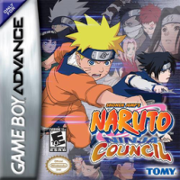 Naruto Ninja Council GameBoy Advance  box art